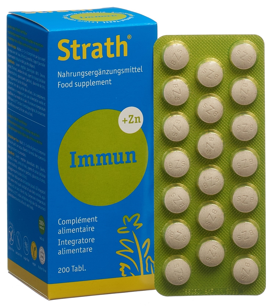 STRATH Immun Tabl Blist 200 Stk
