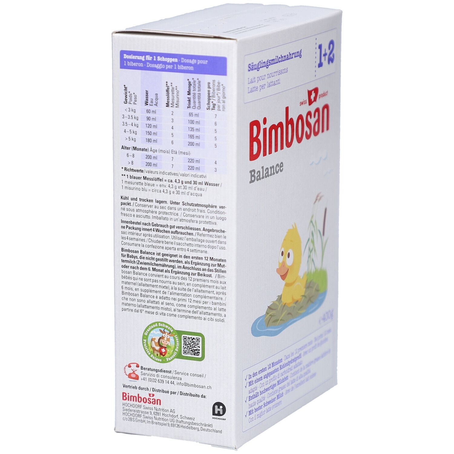 BIMBOSAN Balance Anfang 400 g