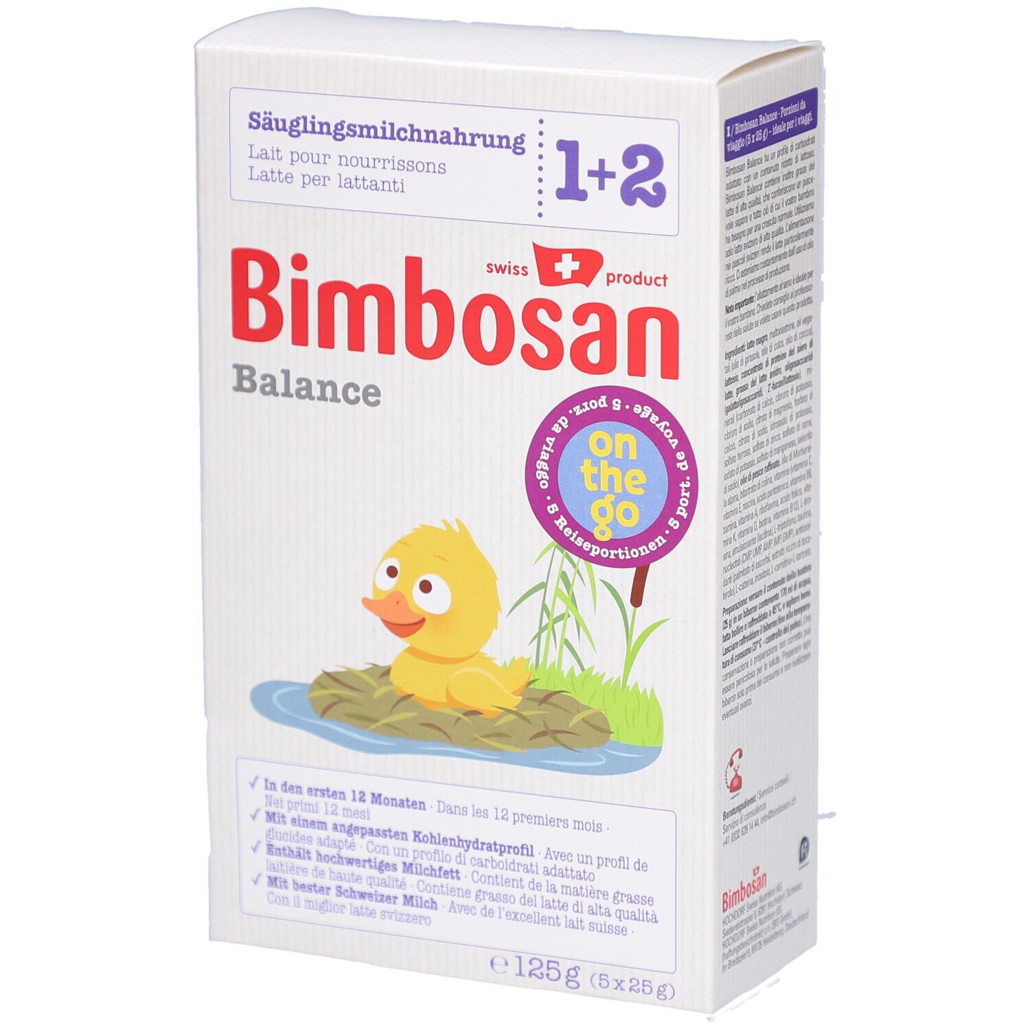 BIMBOSAN Balance Anfang Reise Btl 125 g