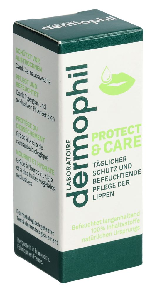 DERMOPHIL Protect & Care Lippenbalsam Stick 4 g