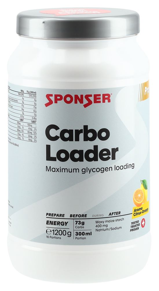 SPONSER Carbo Loader Citrus Orange Ds 1200 g