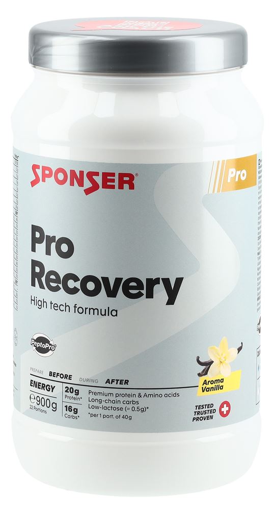 SPONSER Pro Recovery Drink Vanilla Ds 900 g