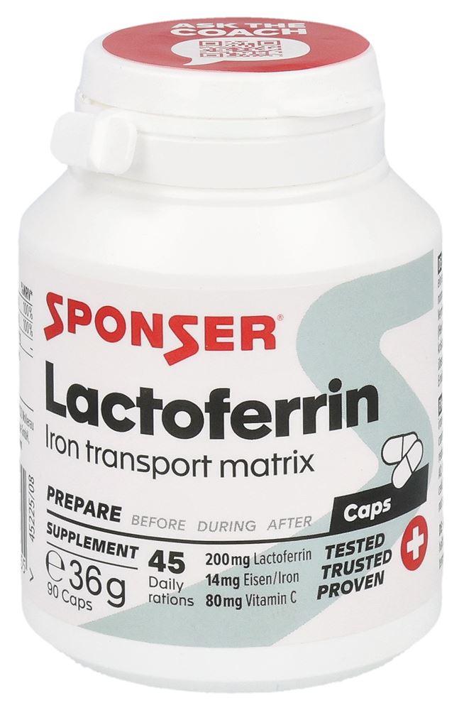 SPONSER Lactoferrin Kaps 90 Stk