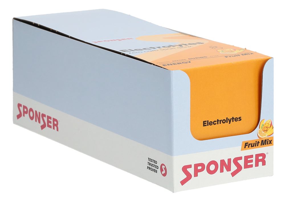 SPONSER Electrolytes Tabs Fruit Mix 12 x 10 Stk