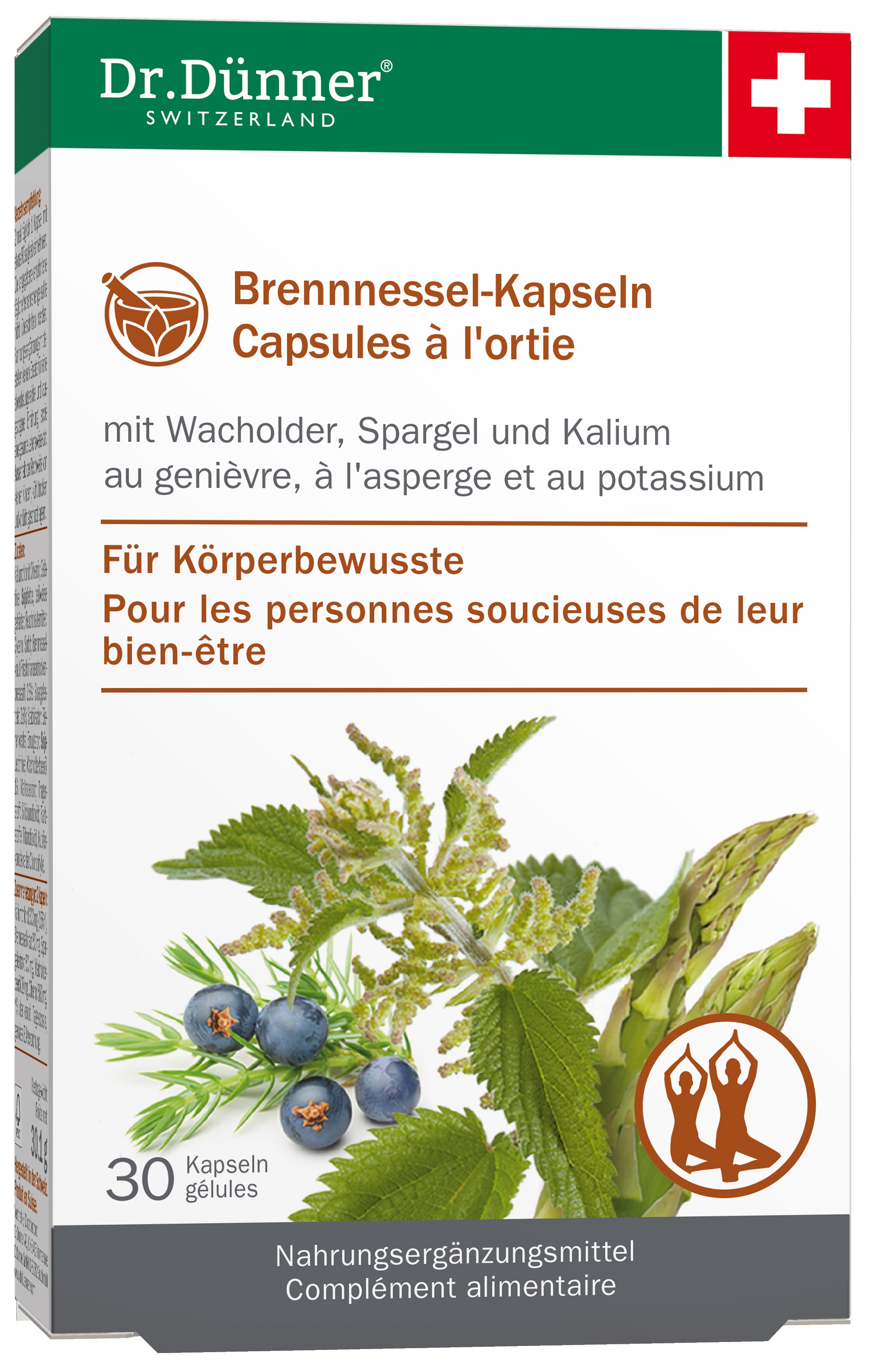 DÜNNER Brennnessel Kaps 30 Stk