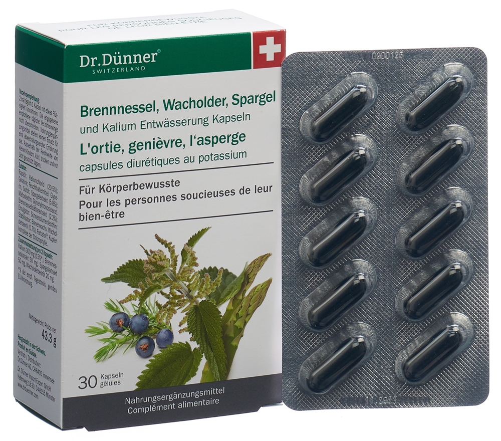 DÜNNER Brennnessel Kaps 30 Stk