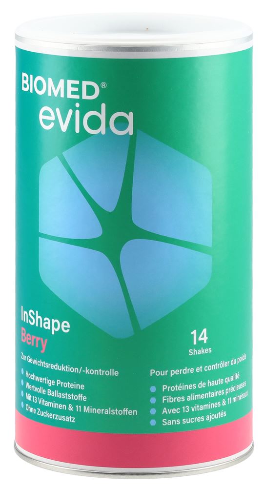 BIOMED EVIDA InShape Plv Berry Ds 420 g
