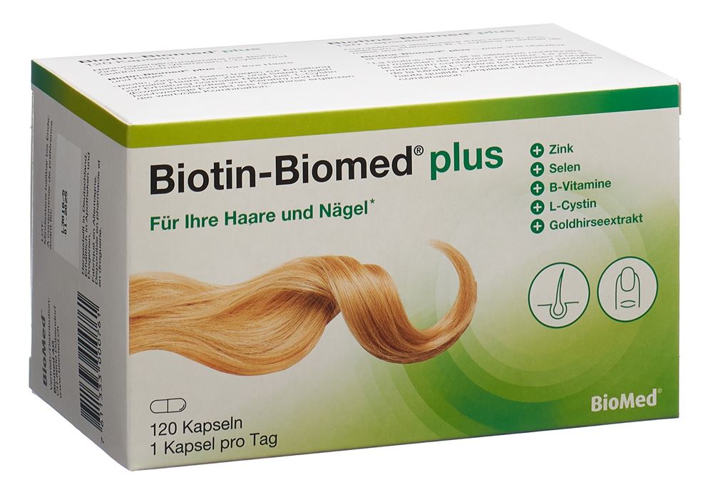 BIOTIN Biomed plus Kaps 120 Stk