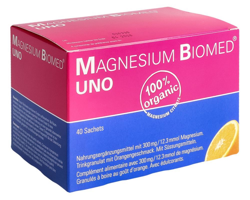 MAGNESIUM BIOMED Uno Gran Btl 40 Stk