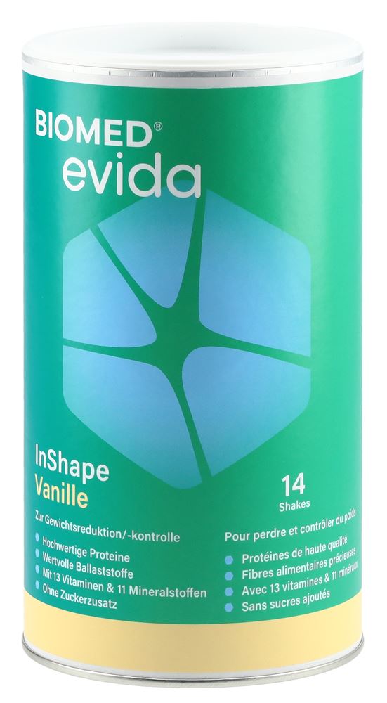 BIOMED EVIDA InShape Plv Vanille Ds 420 g