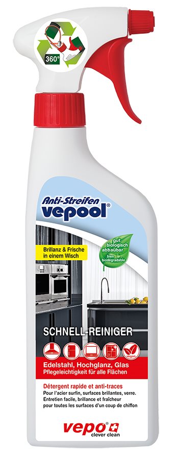 VEPOOL Anti-Streifen Schnellrein 360° Vapo 500 ml