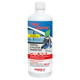 VEPO vepocleaner Teppich+Polster Konzentrat & Fleckentferner 66 m2 1000 ml