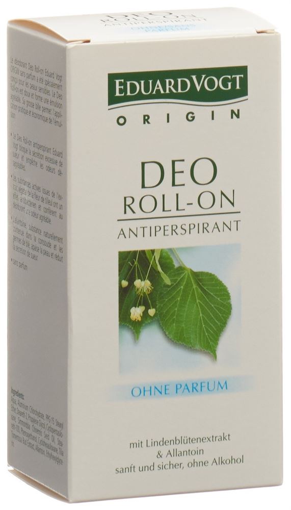 E.VOGT ORIGIN Deo ohne Parfume Roll-on 50 ml