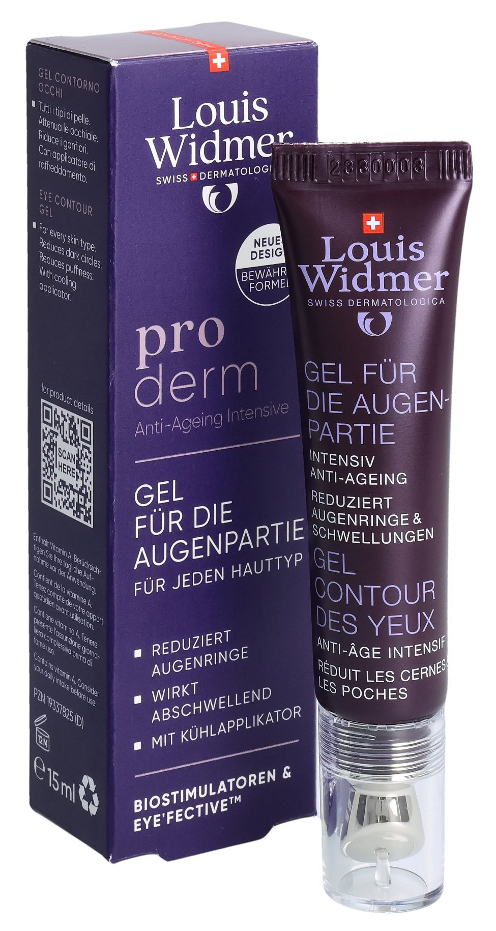 WIDMER Proderm Gel Augenpartie parf 15 ml