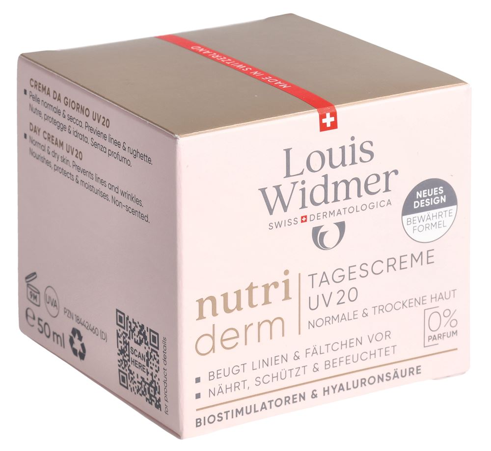 WIDMER Nutriderm Tagescreme UV20 o Parf 50 ml