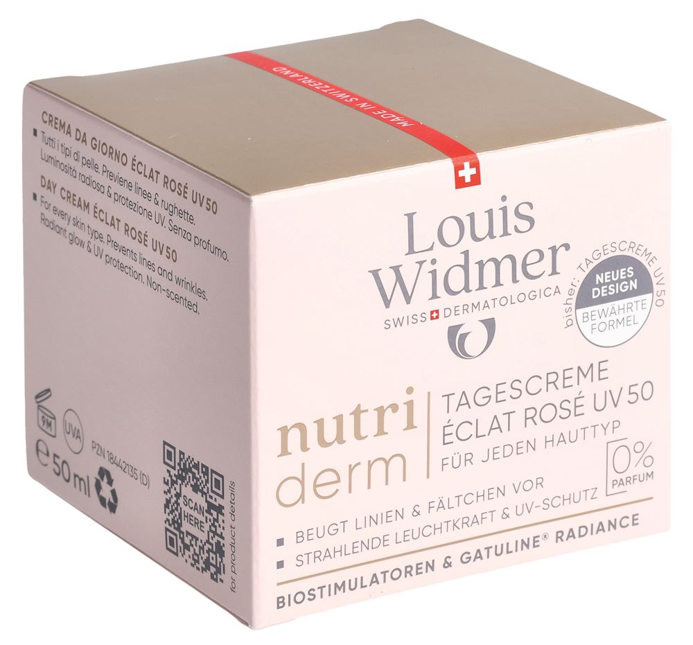 WIDMER Nutriderm Tagescr UV50 éc rosé o Parf 50 ml