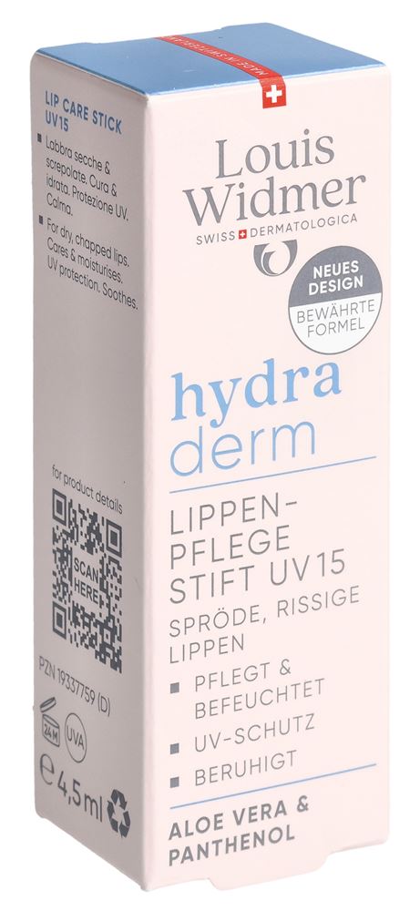 WIDMER Hydraderm Lippenpflegest UV15 parf 4.5 ml