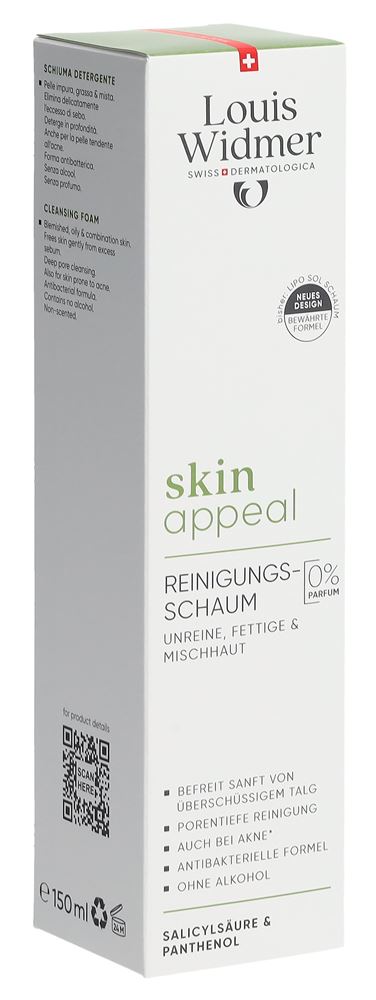 WIDMER Skin Appeal Reinigungsschaum 150 ml