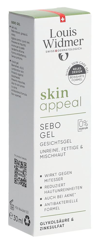 WIDMER Skin Appeal Sebo Gel 30 ml