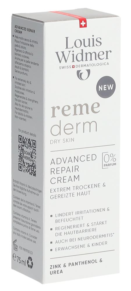 WIDMER Remederm Advanced Repair Creme o Parf 75 ml