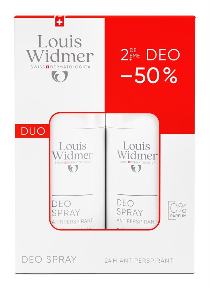 WIDMER Deo-Duo Spray Antipersp o Parf 2 x 75 ml