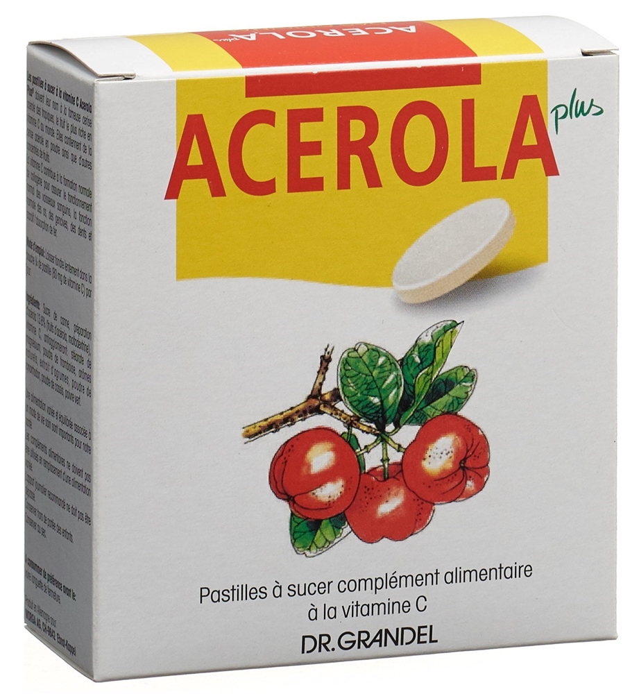 DR GRANDEL Acerola Plus Lutschtaler Vit C 32 Stk