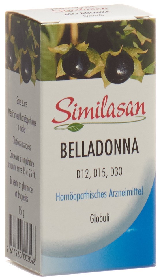 SIMILASAN Belladonna Glob D12/D15/D30 15 g