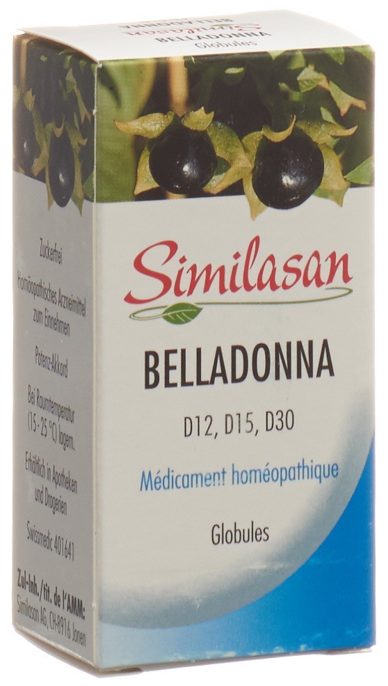 SIMILASAN Belladonna Glob D12/D15/D30 15 g