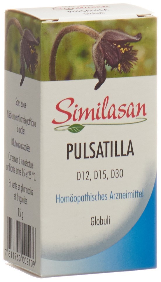SIMILASAN Pulsatilla Glob D12/D15/D30 15 g