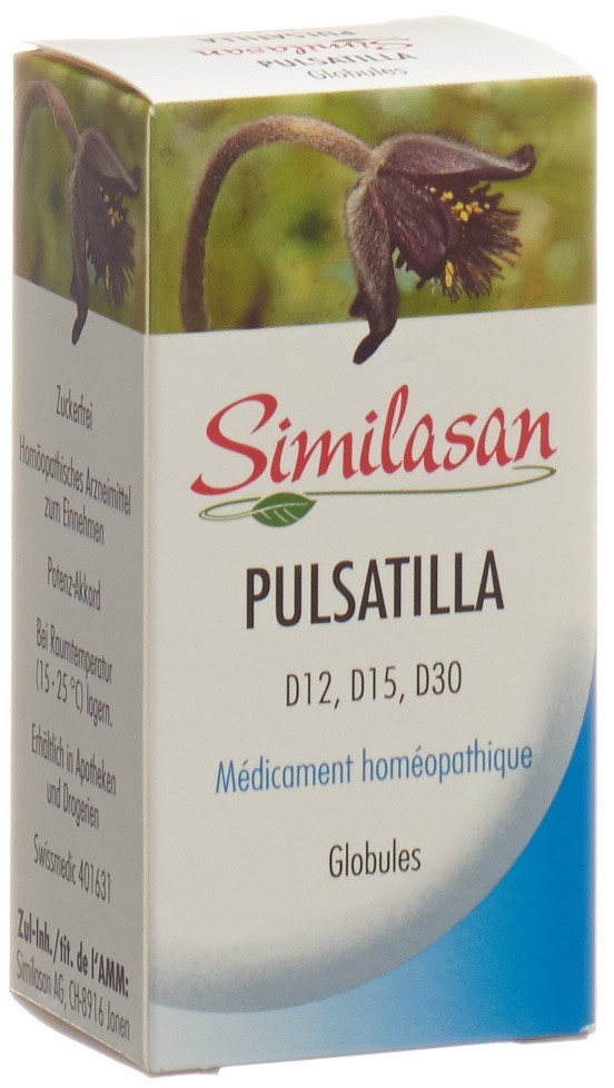 SIMILASAN Pulsatilla Glob D12/D15/D30 15 g
