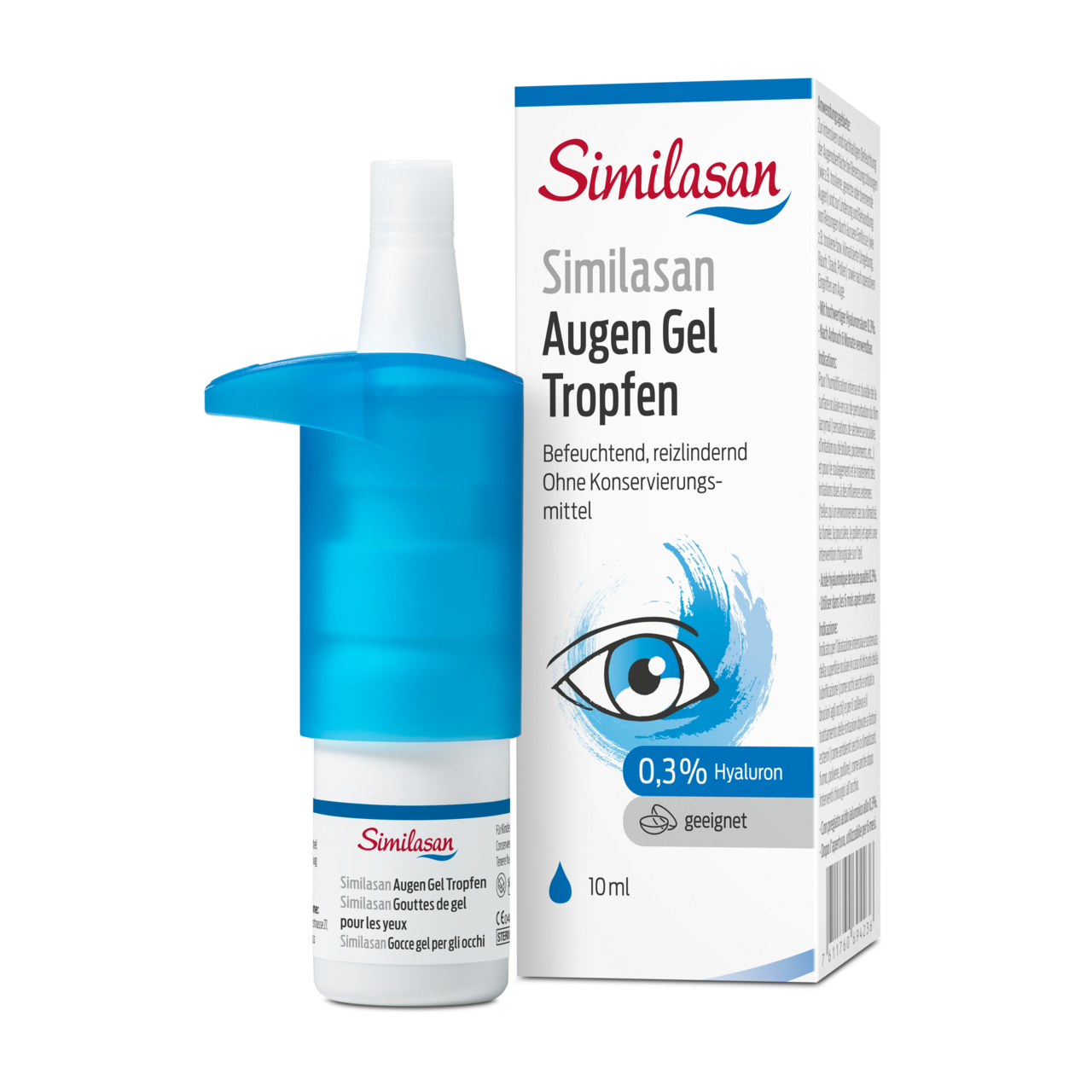 SIMILASAN Augen Gel Tropfen 0.3 % Hyaluron 10 ml