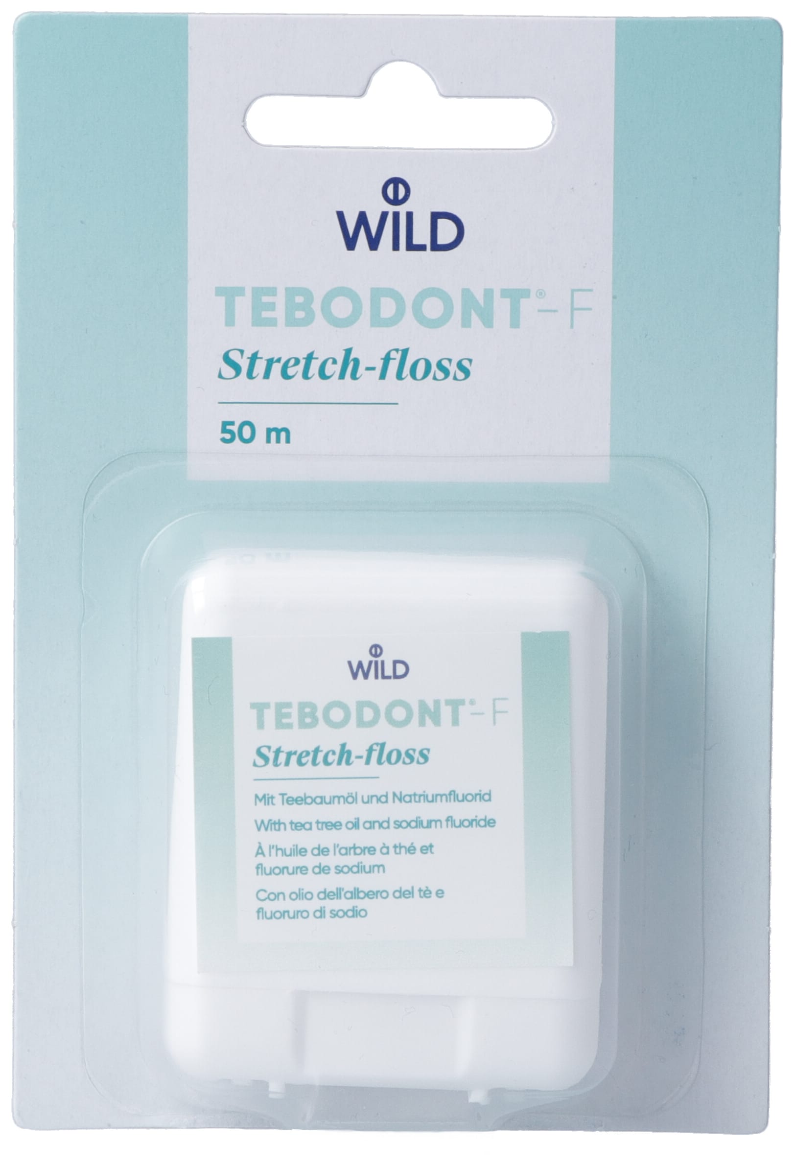 TEBODONT-F Stretch Zahnfaden 50m