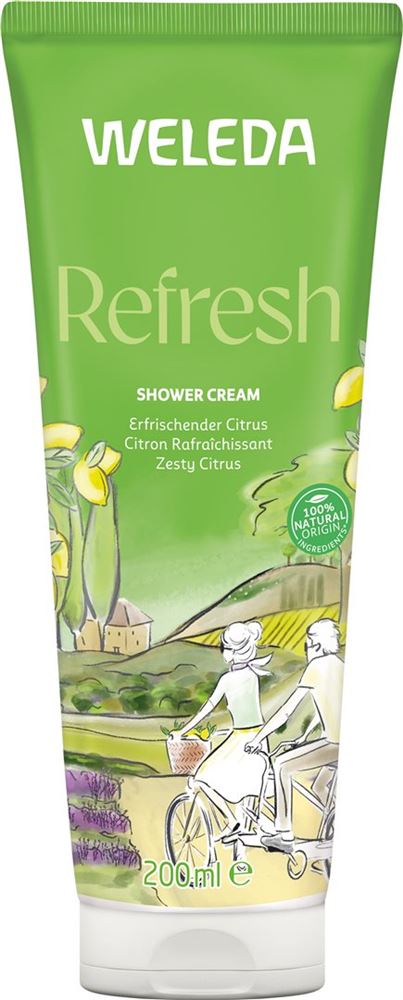 WELEDA Shower Cream Refresh Citrus 200 ml