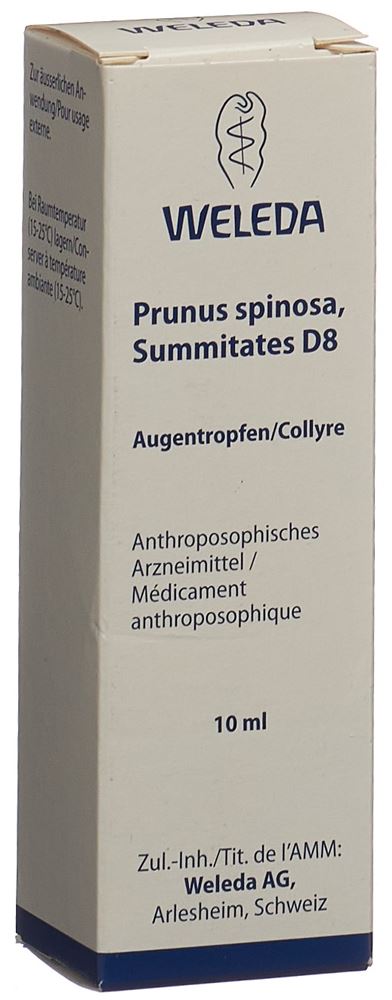 WELEDA Prunus spinosa Summitat Gtt Opht D 8 10 ml