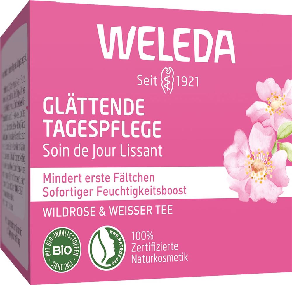WELEDA Tagespflege glättend Wildro&wei Tee 40 ml