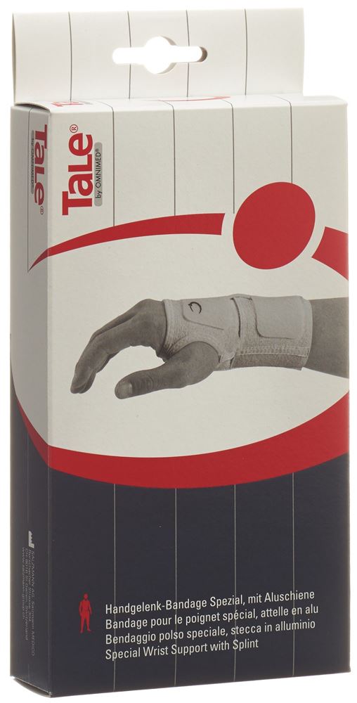 TALE Handgelenk Bandage m Schie 35mm 15cm recht we