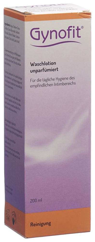 GYNOFIT Waschlotion unparfumiert 200 ml