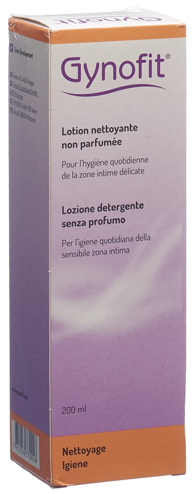 GYNOFIT Waschlotion unparfumiert 200 ml