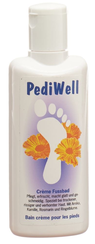 PEDIWELL Crème Fussbad 200 ml