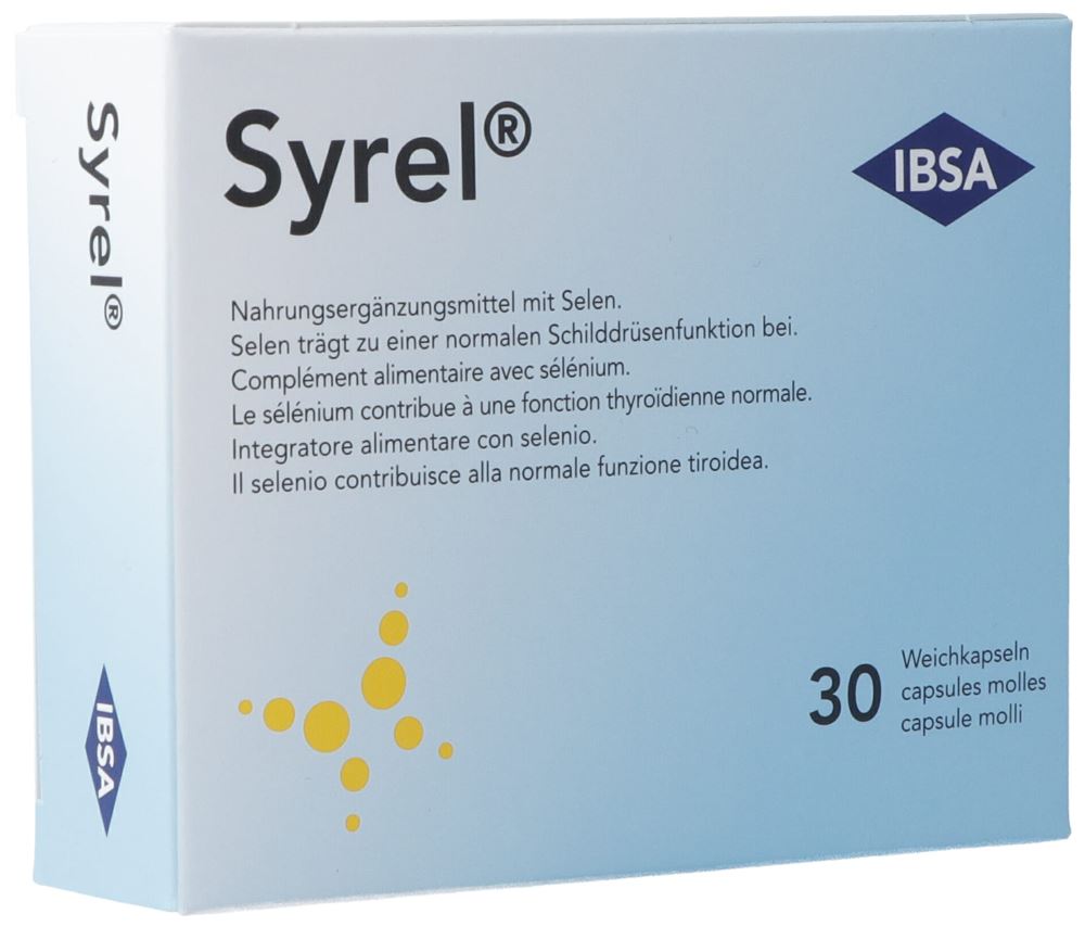 SYREL Weichkapseln mit Selen 30 Stk