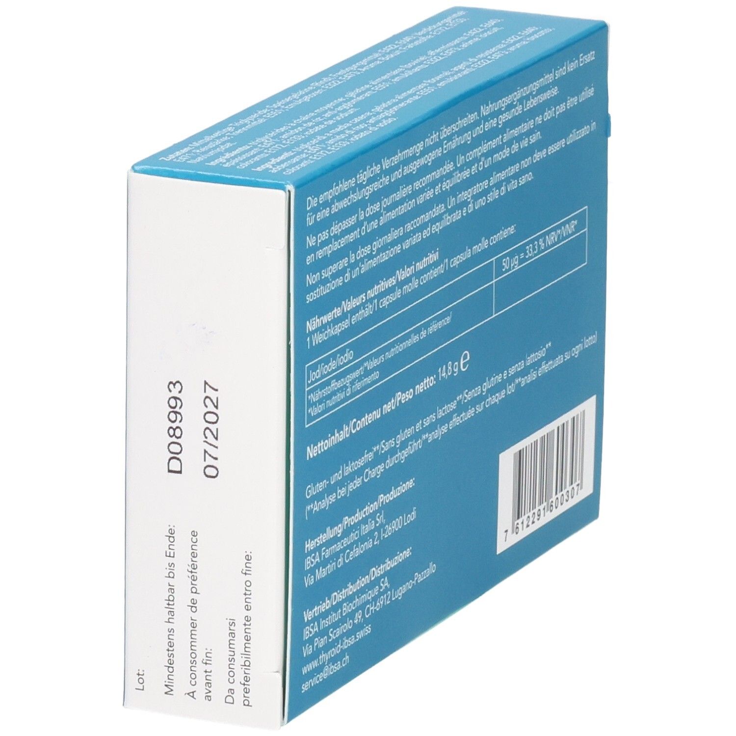 THIRODIUM Weichkapseln 50 mcg Jod (n) 30 Stk