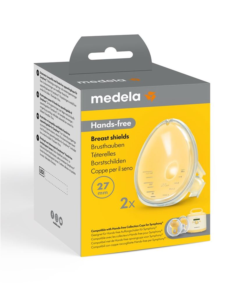 MEDELA Hands-free Brusthauben 27mm Symphony 2 Stk
