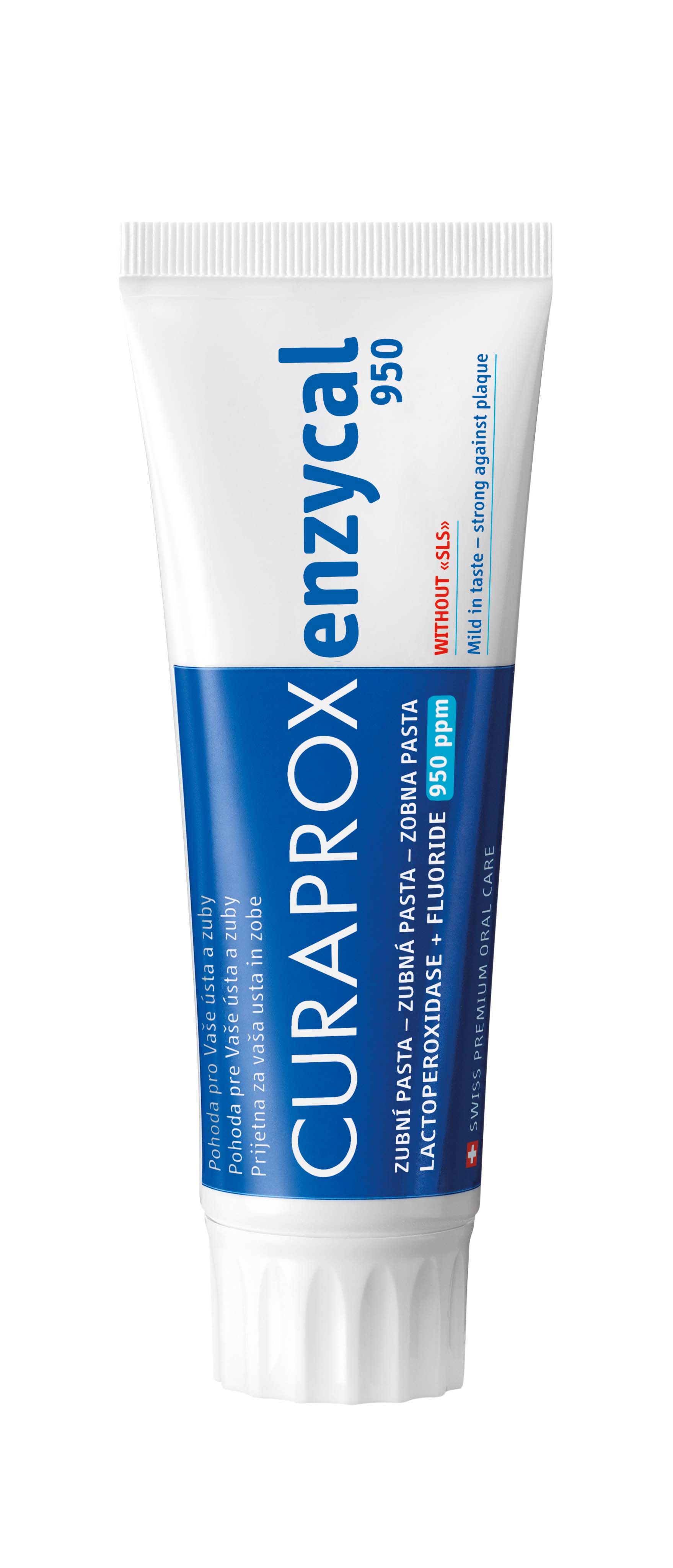 CURAPROX Enzycal 950 Zahnpasta D/F/E 75 ml