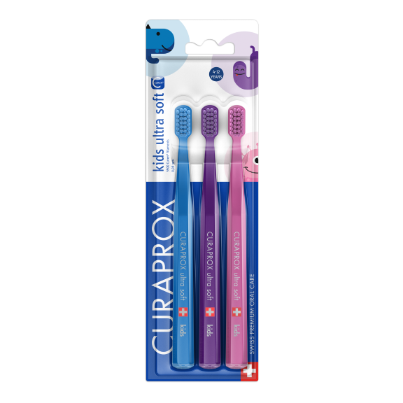 CURAPROX CS kids ultra soft Zahnbürste 3 Stk