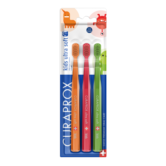 CURAPROX CS kids ultra soft Zahnbürste 3 Stk