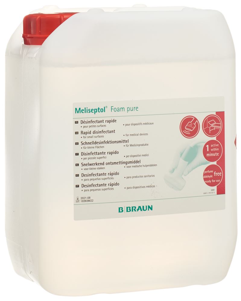 MELISEPTOL foam pure bidon 5 lt