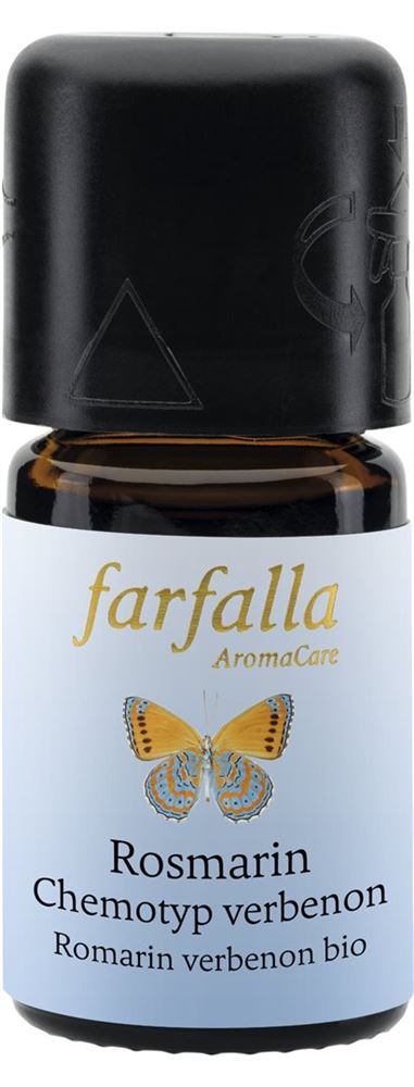 FARFALLA Rosmarin Chem Verb Äth/Öl Bio Gr Cru 5 ml