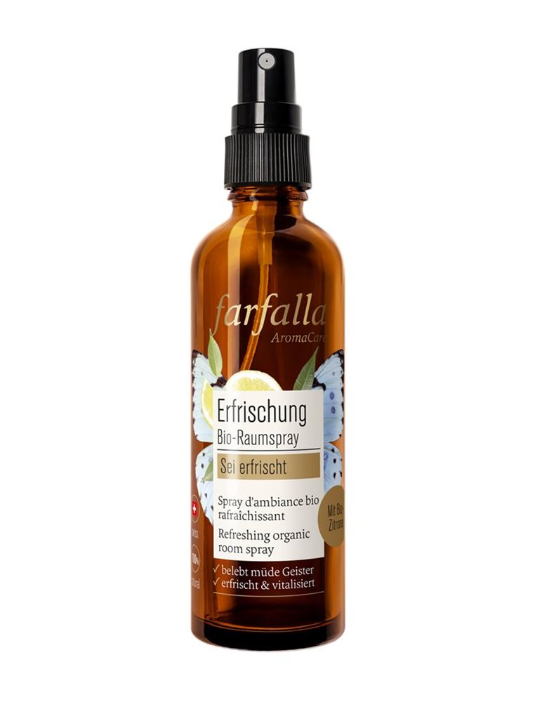 FARFALLA Bio-Raumspray sei erfrischt Zitrone 75 ml