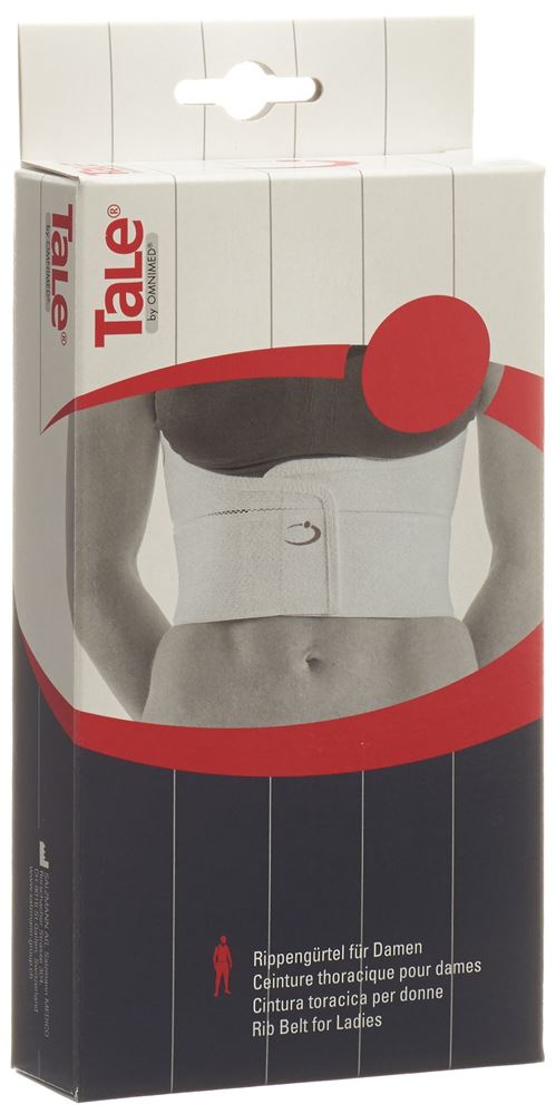 TALE Rippengürtel 15cm gepolstert Damen weiss