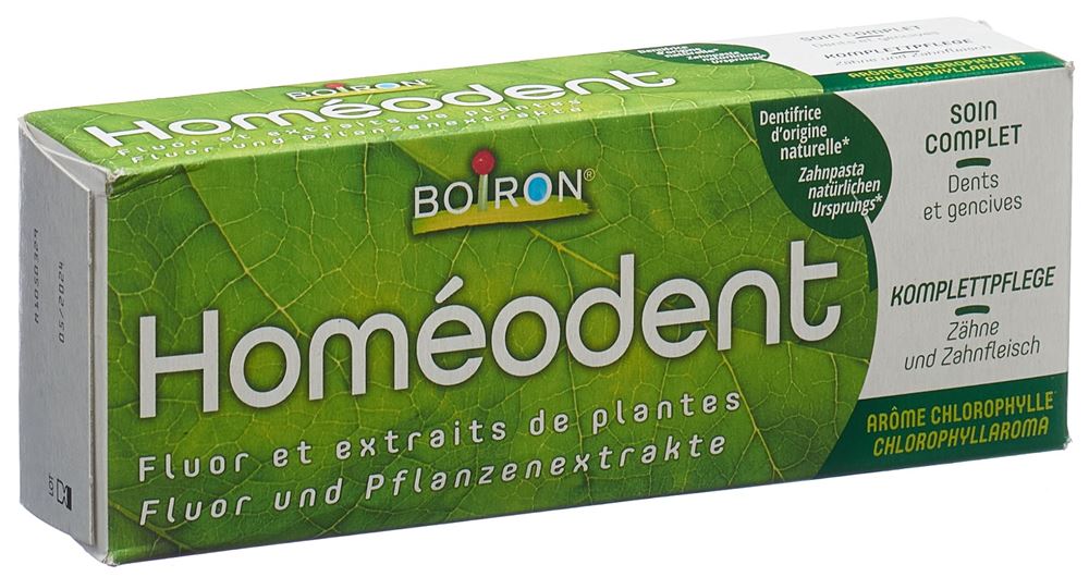 HOMEODENT Zahn Zahnfleischpflege Chlorophyll 75 ml